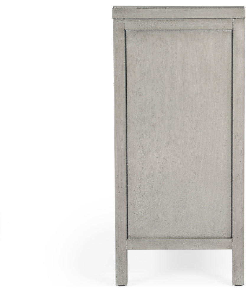 Butler Imperial Console Cabinet, Gray