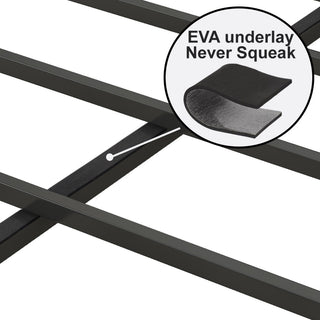 Gewnee Queen Size Bed Frame with Charging Station