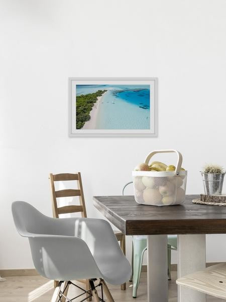 "My Oasis" Framed Painting Print, 18"x12"