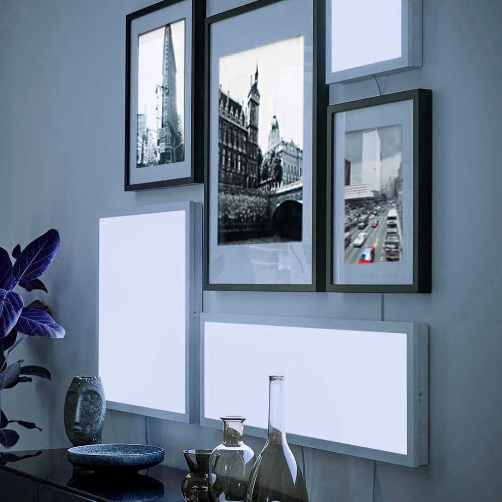 Integrated LED RF 2.4G Dimmable Drop Ceiling Backlit Panel, 2x2 4-Pack