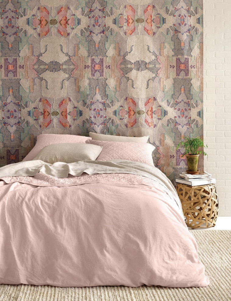 Laura Park x Dash & Albert Chapel Hill Cotton Rug, Multi, Runner-2'6" x 8'