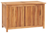 Vidaxl Garden Storage Box 35.4"x19.7"x22.8" Solid Teak Wood