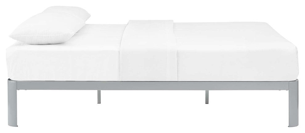 Corinne Full Bed Frame, Gray