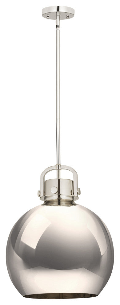 Innovations Lighting 710-1S-PN-M710-14PN-LED Sphere 1 Light 14" Pendant