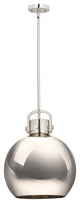 Innovations Lighting 710-1S-PN-M710-14PN-LED Sphere 1 Light 14" Pendant
