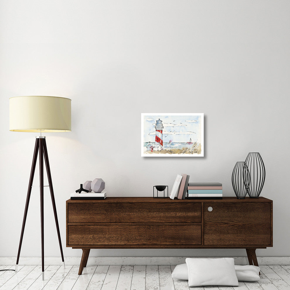 "Coastal Life I" Digital Paper Print by Anne Tavoletti, 26"x18"