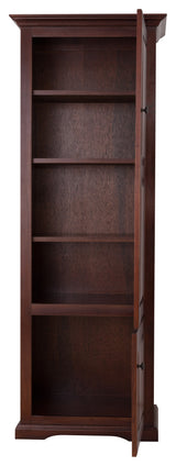 Single Kitchen Pantry Cabinet, Dark Brown