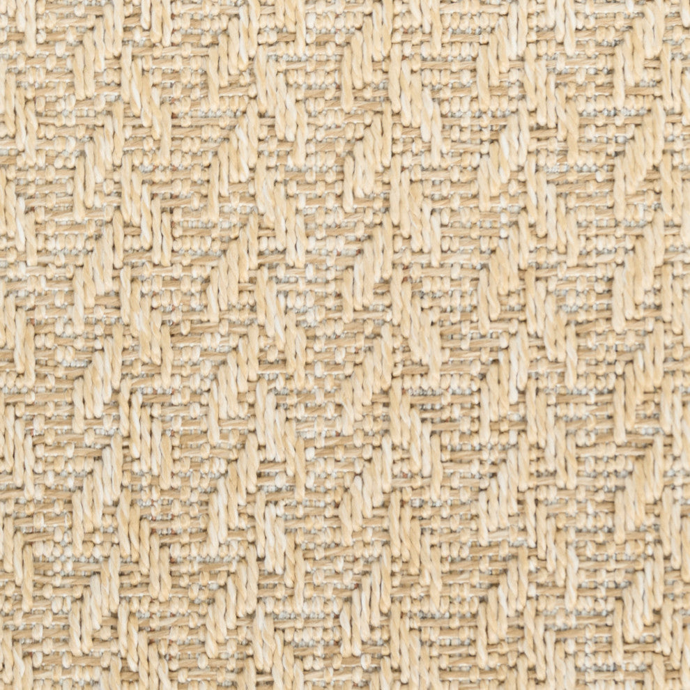 Nourison Tulum 6' x 9' Cream Outdoor Rug