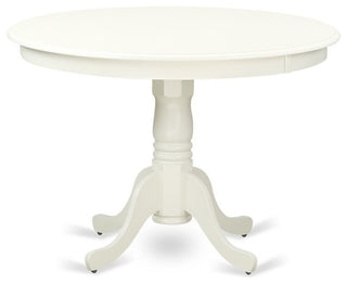 Table 42" Diameter Round Table -Buttermilk And Cherry