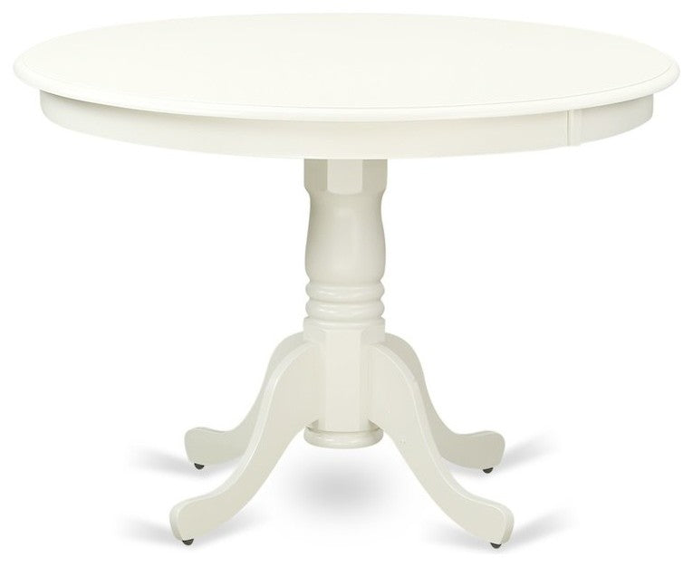 Table 42" Diameter Round Table -Buttermilk And Cherry