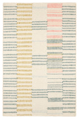 Dash & Albert Gemma Juniper Hand Loom Knotted Cotton Rug, Multi, 8' x 10'