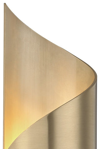 Evie LED Wall Sconce, Finish: Aged Brass
