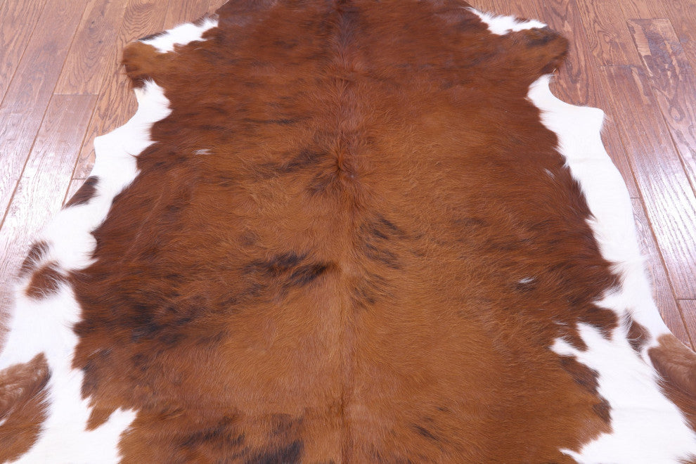 Natural Cowhide Rug 5' 11" X 5' 11" C2387