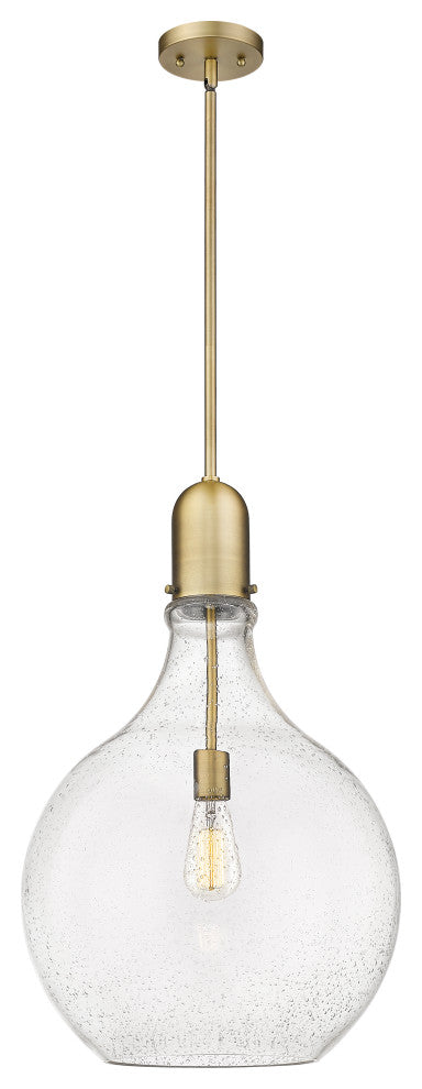 Innovations Lighting 492-1S-BB-G584-16-LED Amherst 1 Light 15.75" Pendant