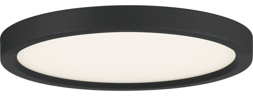 Quoizel OST1711EK LED Flush Mount, Earth Black Finish