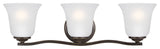 Generation Lighting 4439003 Emmons 3 Light 23"W Bathroom Vanity - Bronze