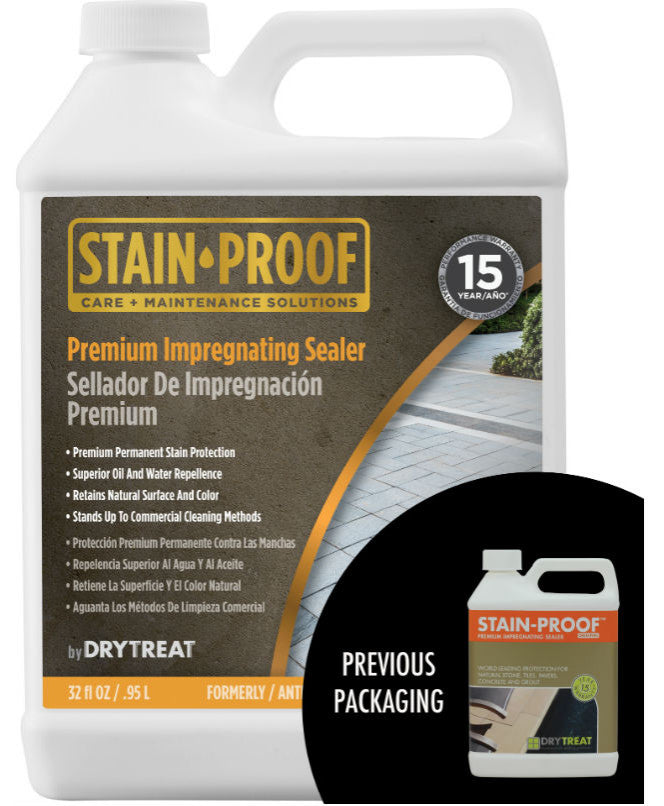 Drytreat Stain Proof, Premium Impregnating Sealer, Liquid + Free Shipping, 1 Qua