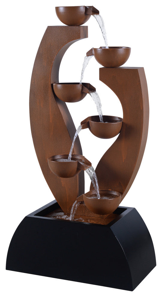 Kenroy 50081RSTBL Floor Fountain, Haynes