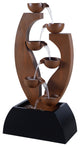 Kenroy 50081RSTBL Floor Fountain, Haynes