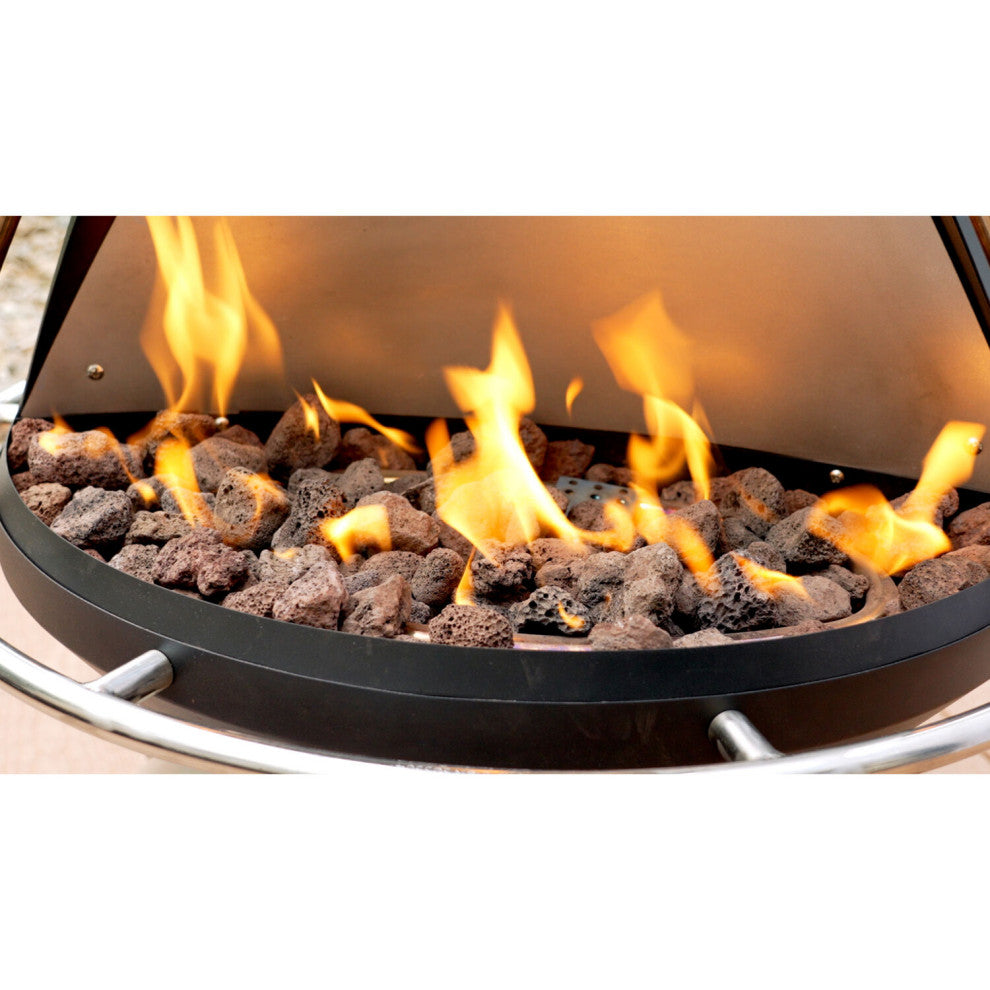 Chimenea Propane Fire Pit