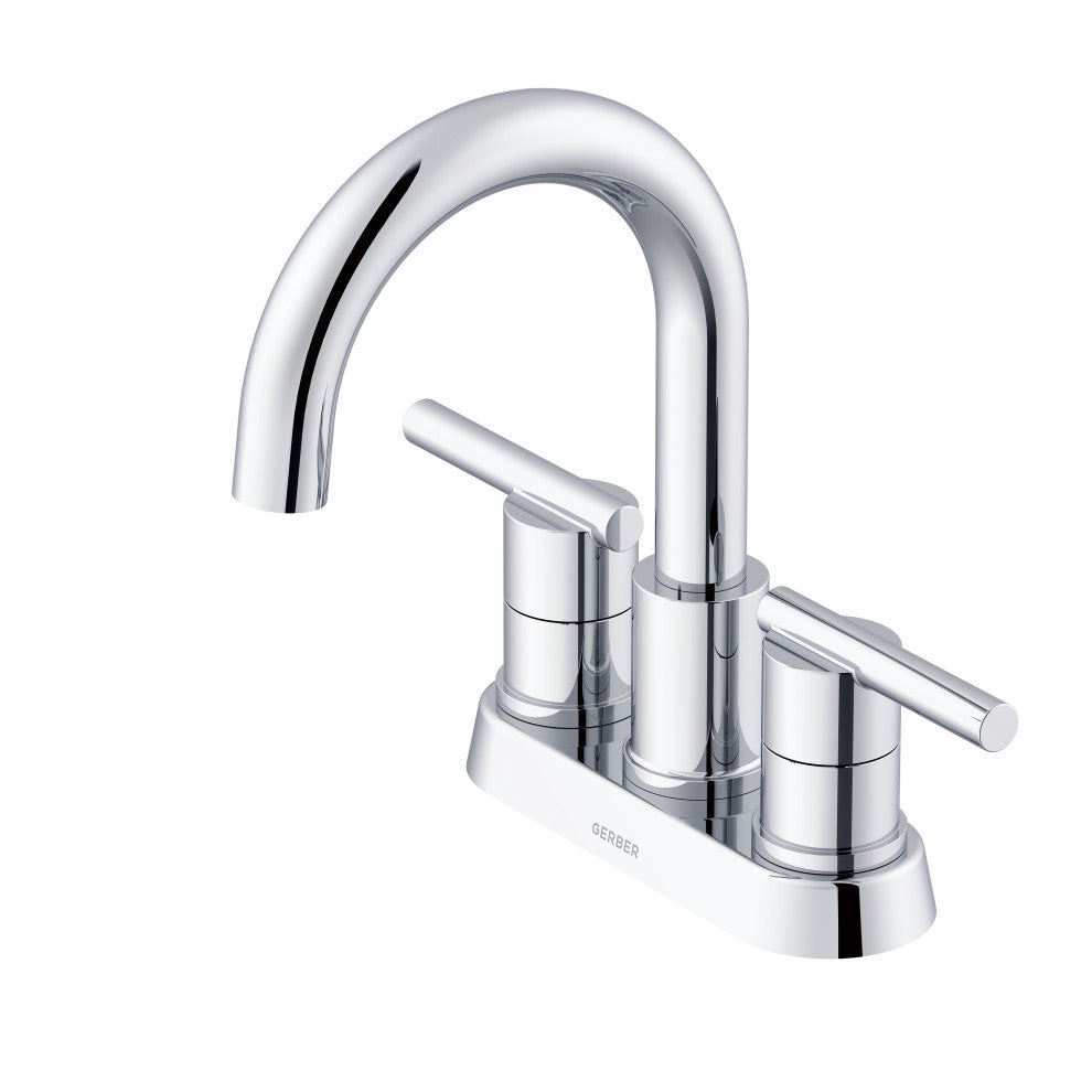Parma 2H Centerset Bath Faucet, Metal Touch Down Drain 1.2gpm, Chrome