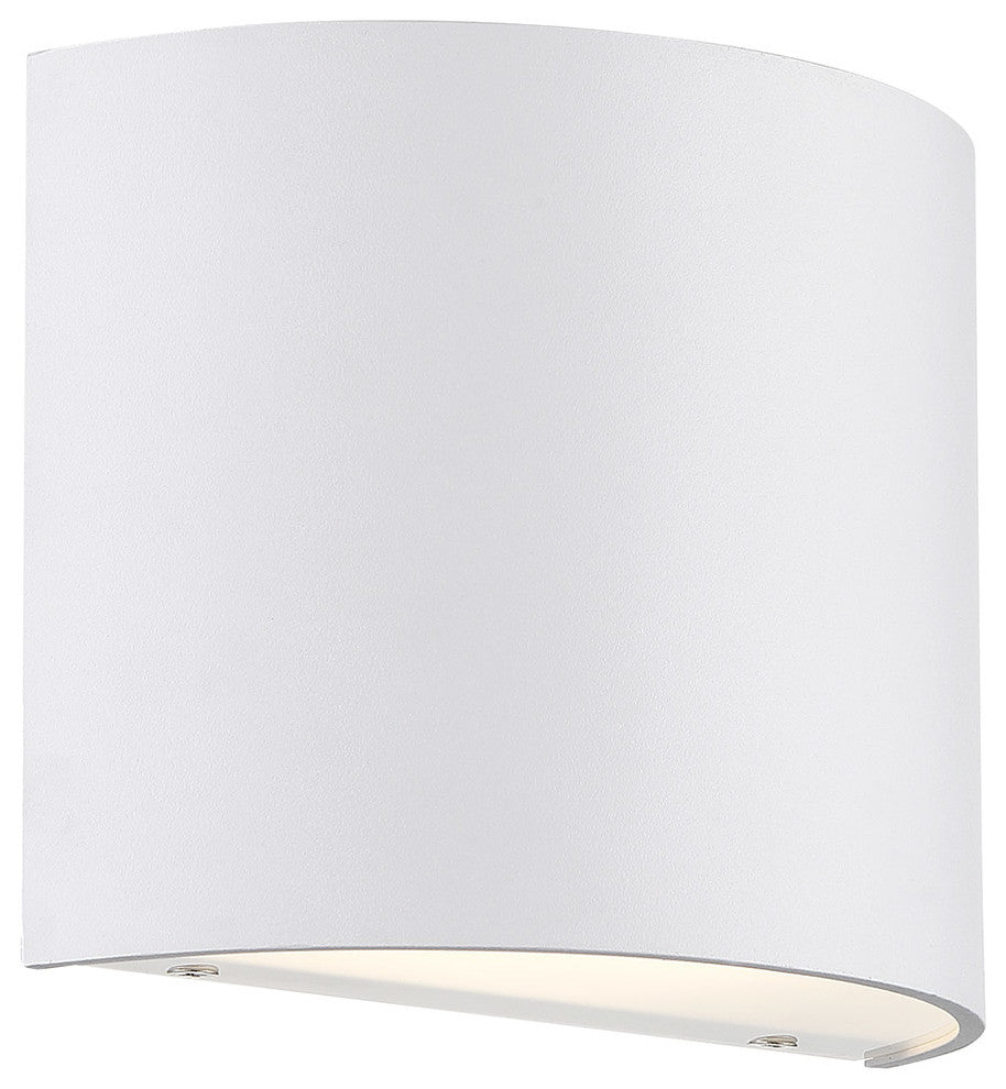Pocket 7" LED Wall Sconce, White
