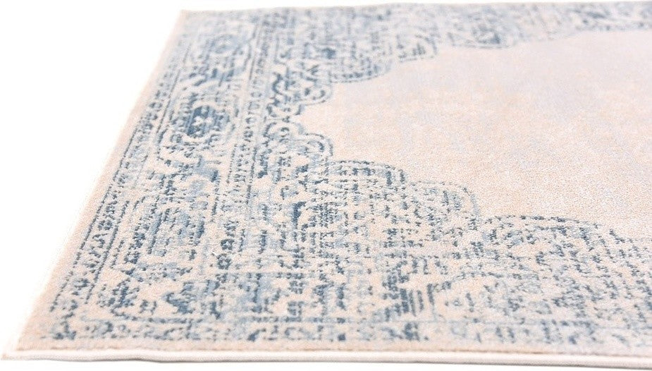 Unique Loom Beige Fremont Paris 2'' 7 x 6'' 0 Runner Rug