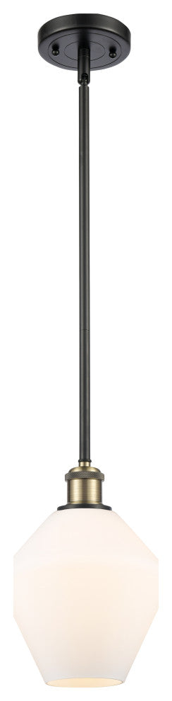 Innovations 516-1S-BAB-G651-8-LED 1-Light Mini Pendant, Black Antique Brass