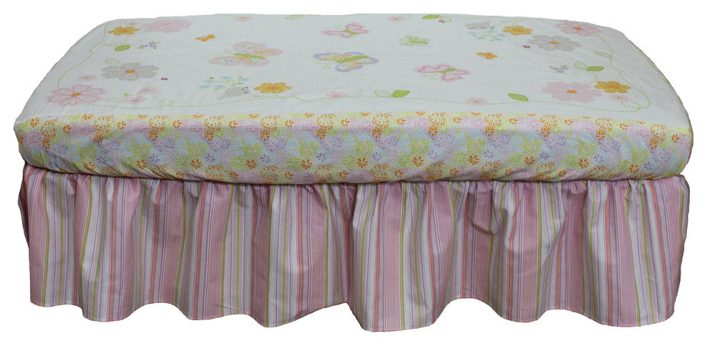Basix 2 Piece Bedding Starter Set, Pink Stripe