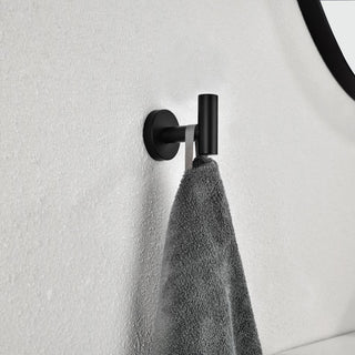 6-Piece Wall Mounted Towel Hook with Two Installation