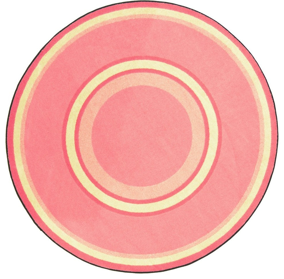 Kid Essentials Rug, Ripples, Pretty Pink