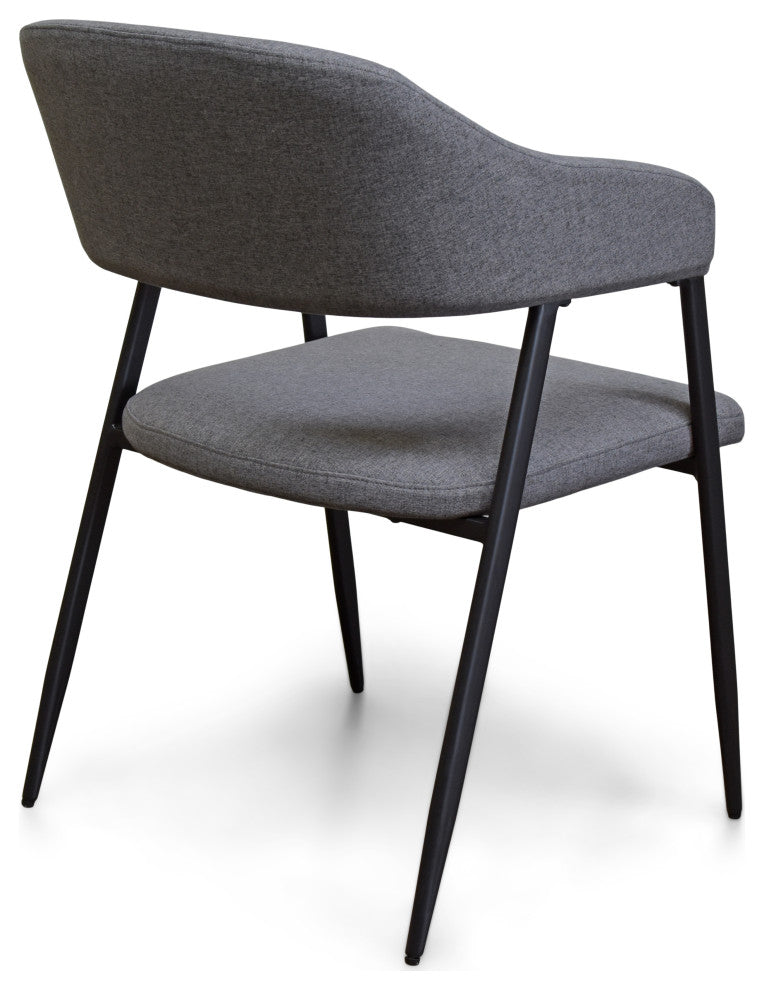 Max Dining Chairs, Set of 2, Gray