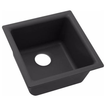 Elkay 15 3/4" Single Bowl Drop In/Undermount Bar/Prep Kitchen Sink, ELG1616PT0