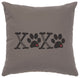 Image Pillow 16x16 XOXO Cotton Chrome