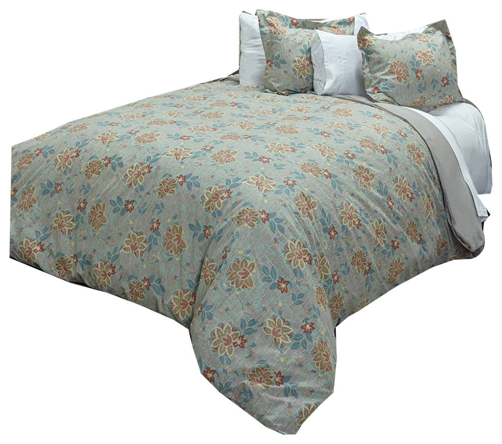 Rizzy Home 70"x86" Duvet