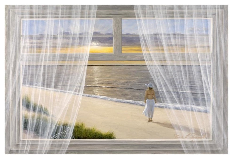 "Morning Walk" Digital Paper Print by Diane Romanello, 26"x18"