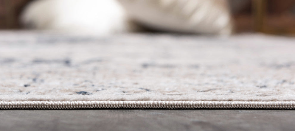 Unique Loom Dark Blue Chateau Hoover 4' 0 x 6' 0 Area Rug