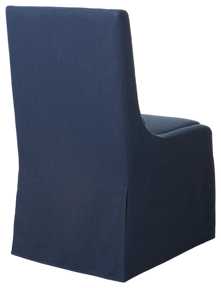 Uttermost 23726 Coley Denim Armless Chair