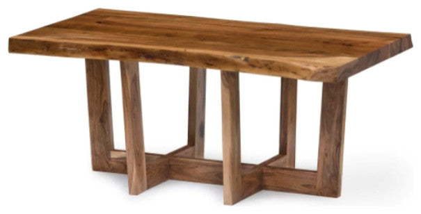Natural Solid Wood Coffee Table