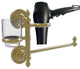 Prestige Regal Hair Dryer Holder and Organizer, Satin Brass