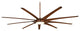 Minka Aire Ninety-Nine 99" Ceiling Fan, Distressed Koa
