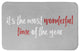 Most Wonderful Time of the Year 34x21 Bath Mat