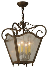 16 Square Terena 4 Light Pendant