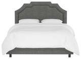 California King Bed, Zuma Charcoal