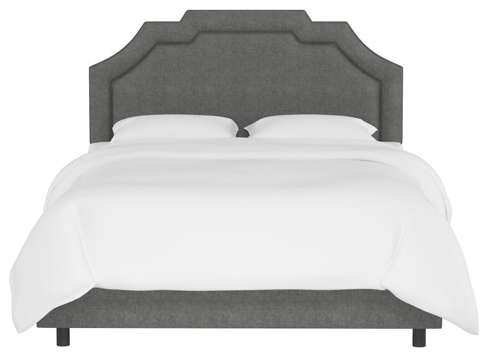 California King Bed, Zuma Charcoal