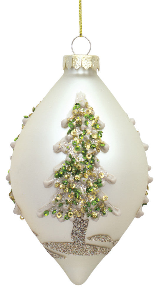 Glass Ornament, 6-Piece Set