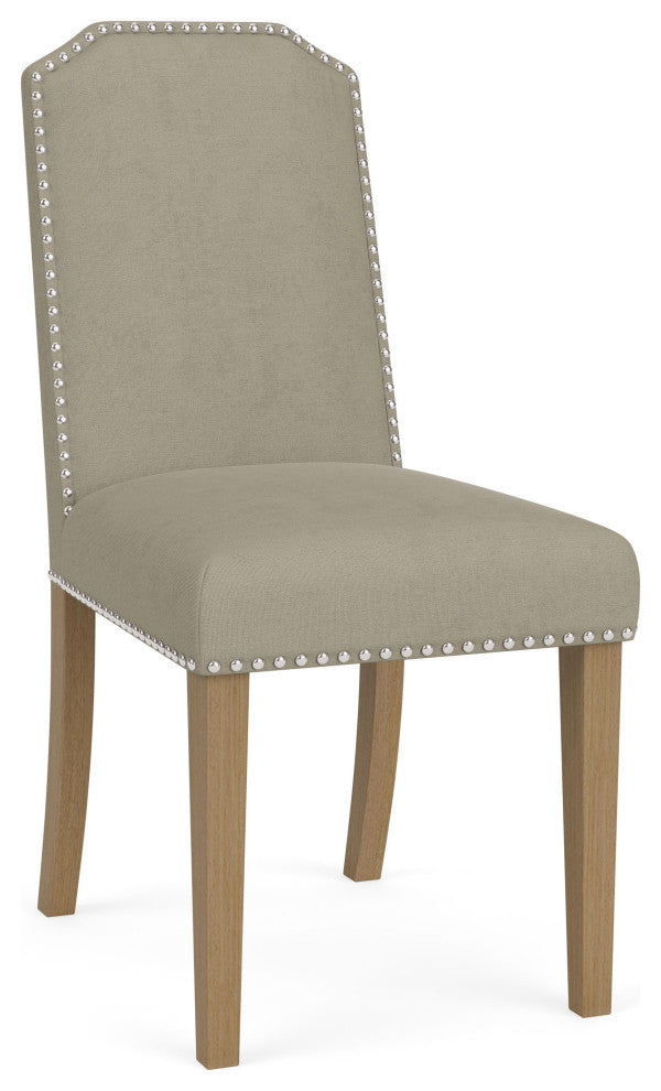 Clipped Top Upholstered Chair