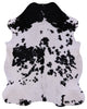 Organic Natural Hair-On Cowhide Area Rug 6' 11" X 5' 6" C1496