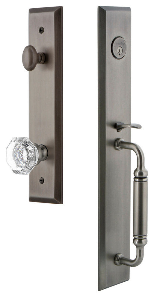 Fifth Avenue 1-Piece Dummy Handleset, C Grip and Chambord Knob, 849395