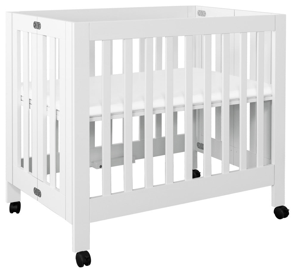 Origami Mini Crib, White